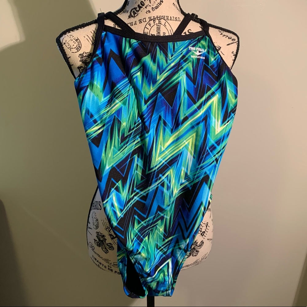 Finals Sz 36 endurotech butterfly-back swimsuit